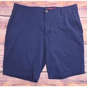 Under Armour Mens HeatGear Navy Golf Shorts 40